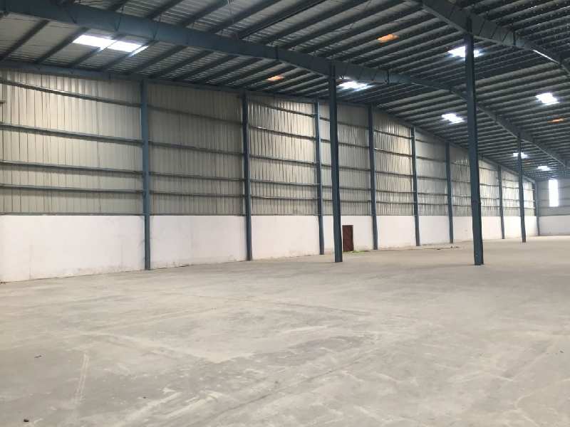 155000 Sq. Ft. Modern Industrial Shed Warehouse available for LEASE near Vapi, Gujarat.