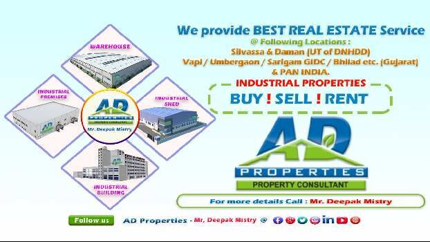 57000 Sq.ft. Factory / Industrial Building for Rent in Amli Ind. Estate, Silvassa