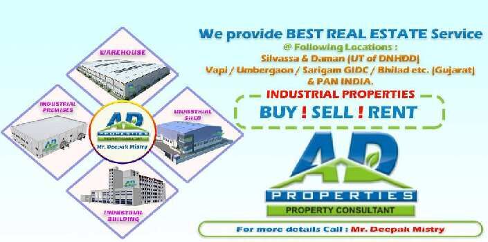 51000 Sq.ft. Factory / Industrial Building for Rent in Vapi Main Road, Silvassa
