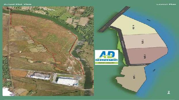 20 Acers Industrial NA Land for SALE near Umbergaon - Sanjan - Sarigam