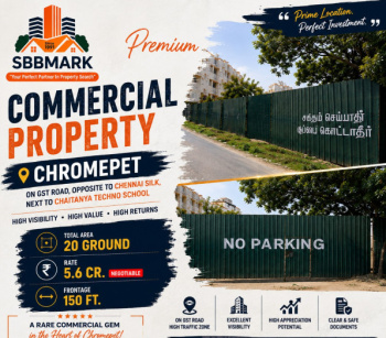 Commercial Land on GST Road Chromepet